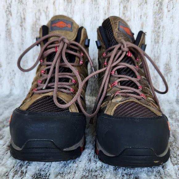 Merrell "Moab 2 Vent Mid Waterproof" Steel Toe Hiking Boot | Women's Size 9.5 - Picture 3 of 15
